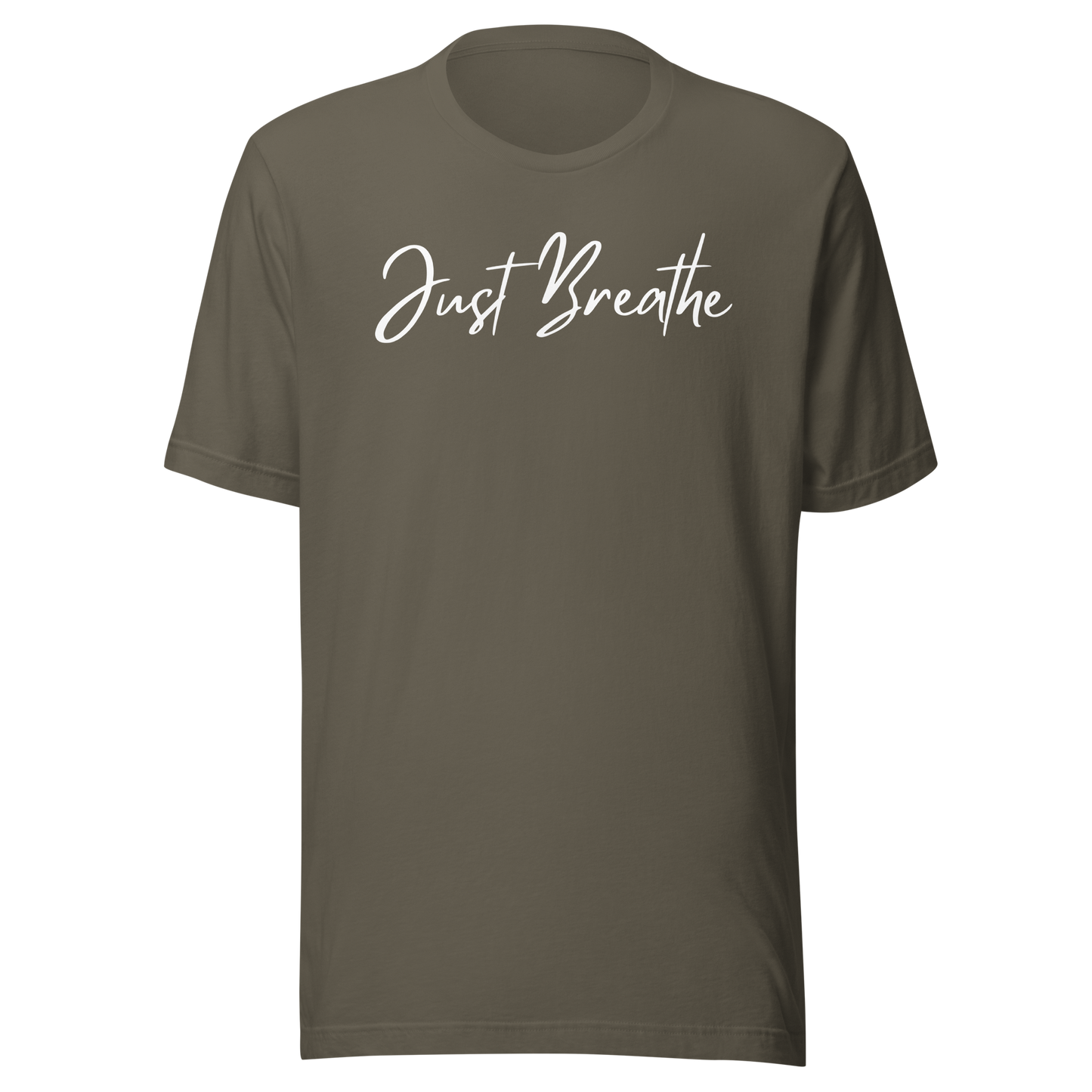 Just Breathe. Unisex T-shirt