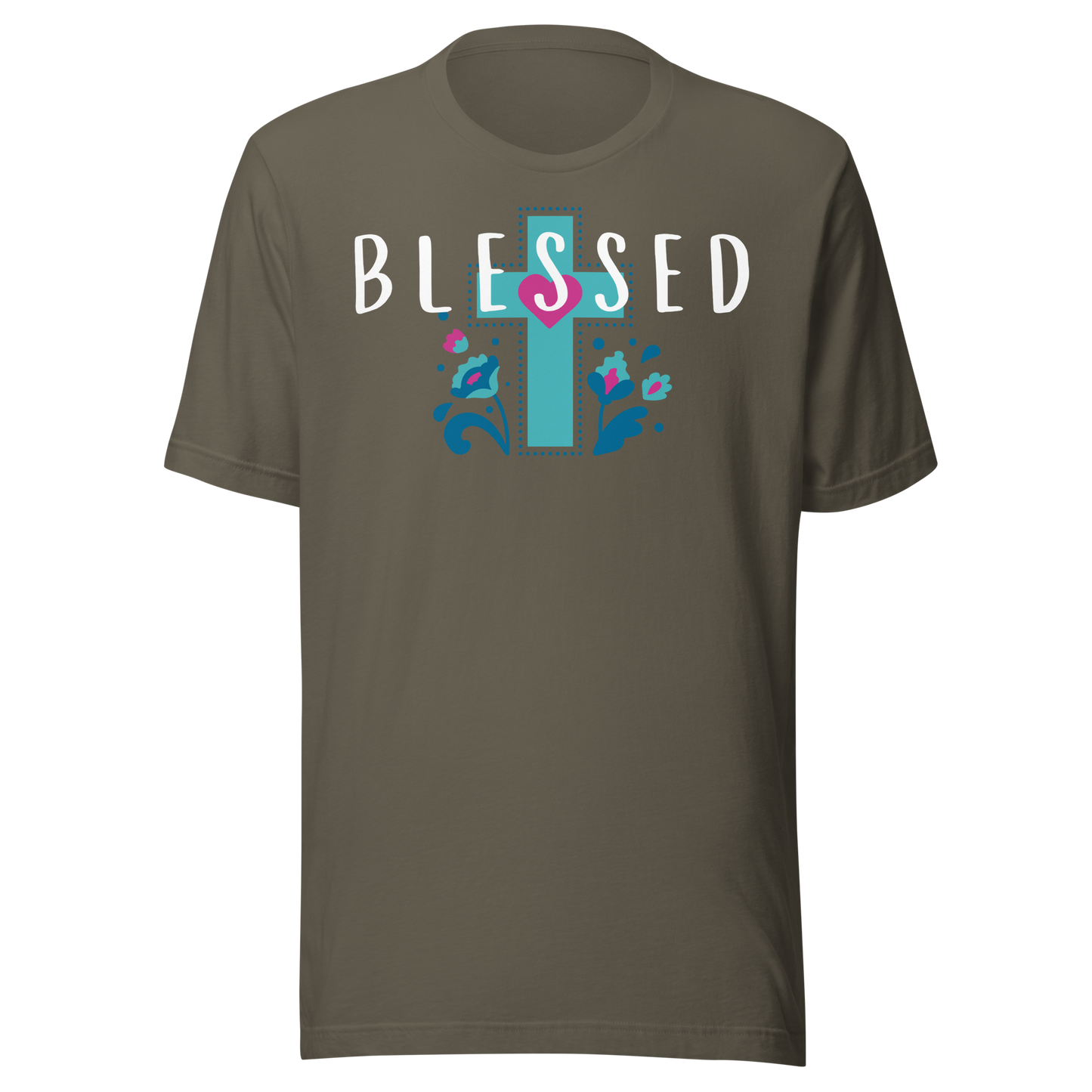 Blessed. Inspirational T-shirt.