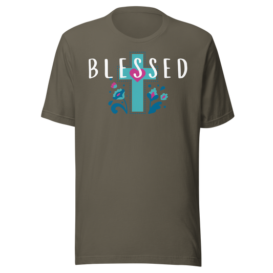 Blessed. Inspirational T-shirt.