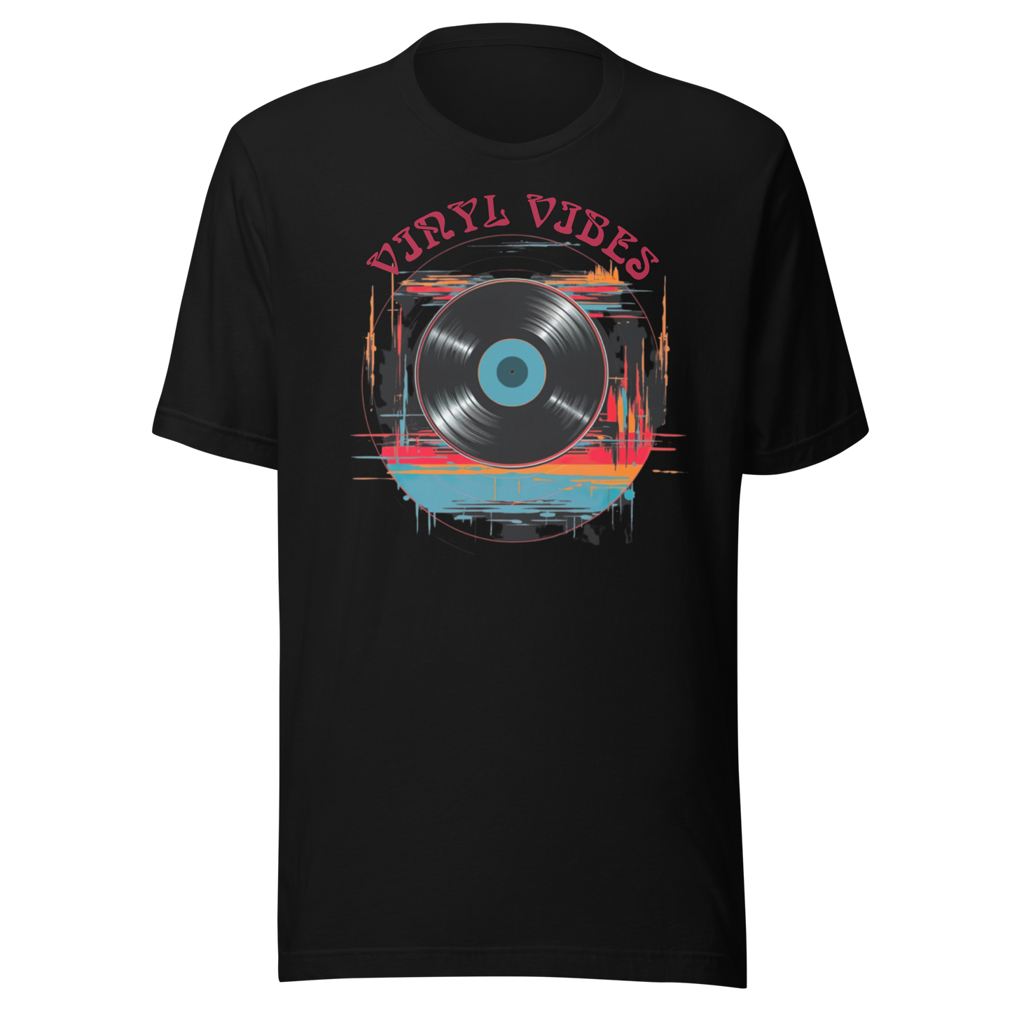 Vinyl Vibes Classic. Unisex T-shirt