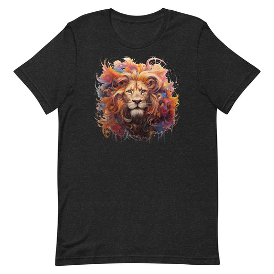 Mystical Lion Abstract. Unisex t-shirt