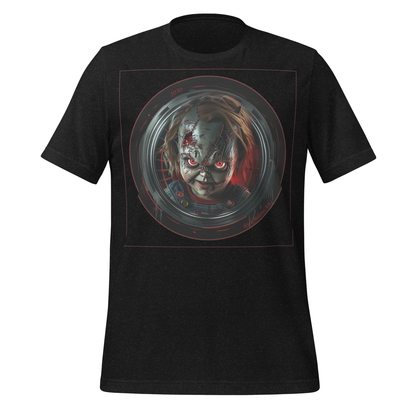 Chucky 2030 | Futuristic Horror Art Unisex t-shirt