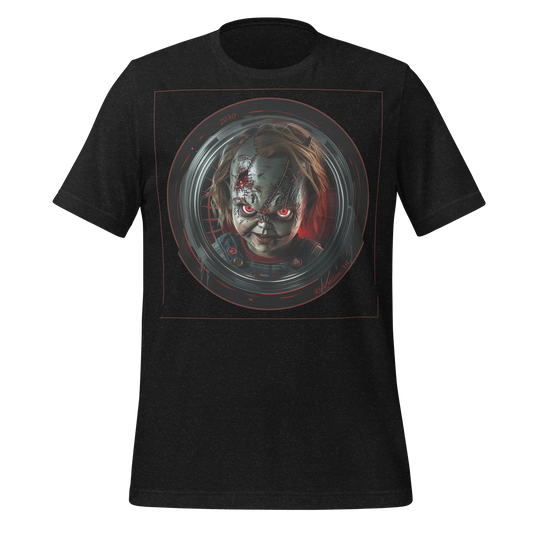 Chucky 2030 | Futuristic Horror Art Unisex t-shirt