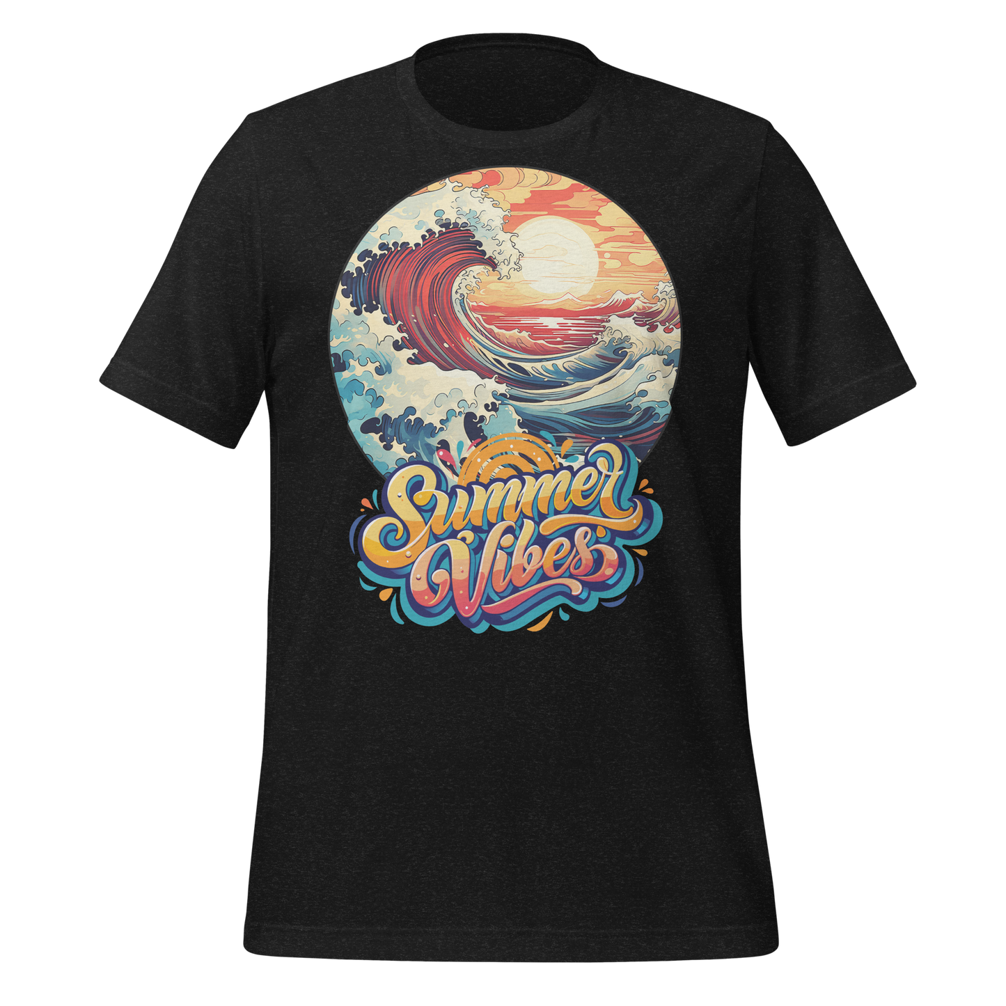 Summer Vibes Wave Unisex t-shirt
