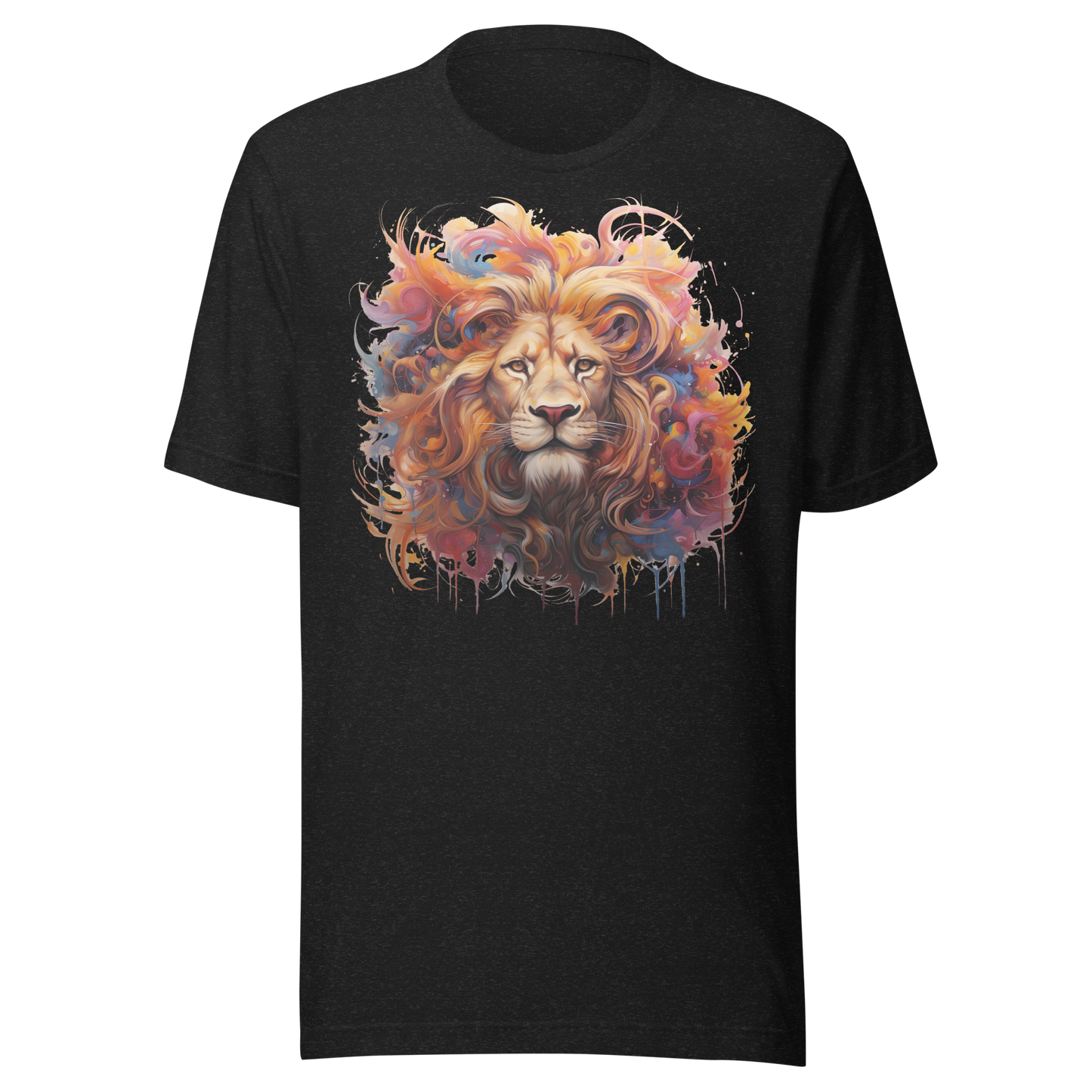Mystical Lion Abstract. Unisex t-shirt