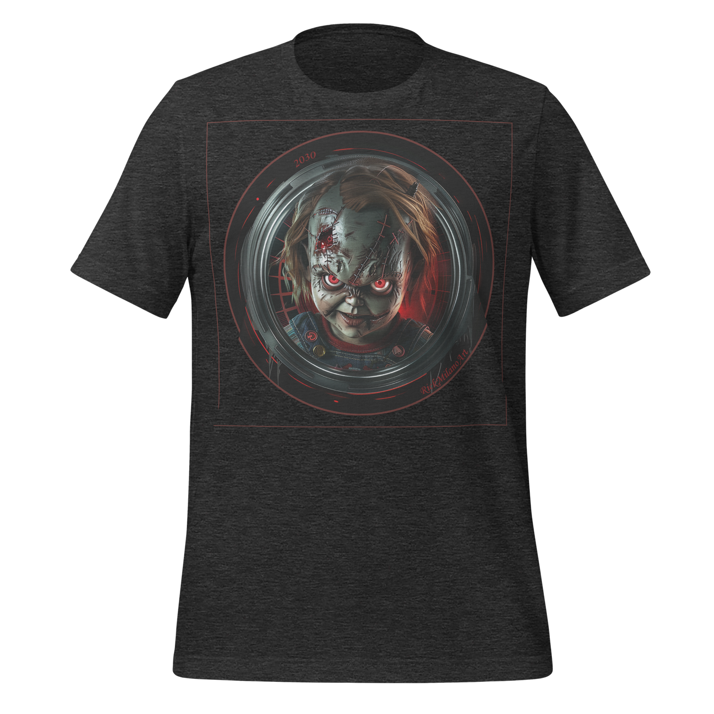 Chucky 2030 | Futuristic Horror Art Unisex t-shirt