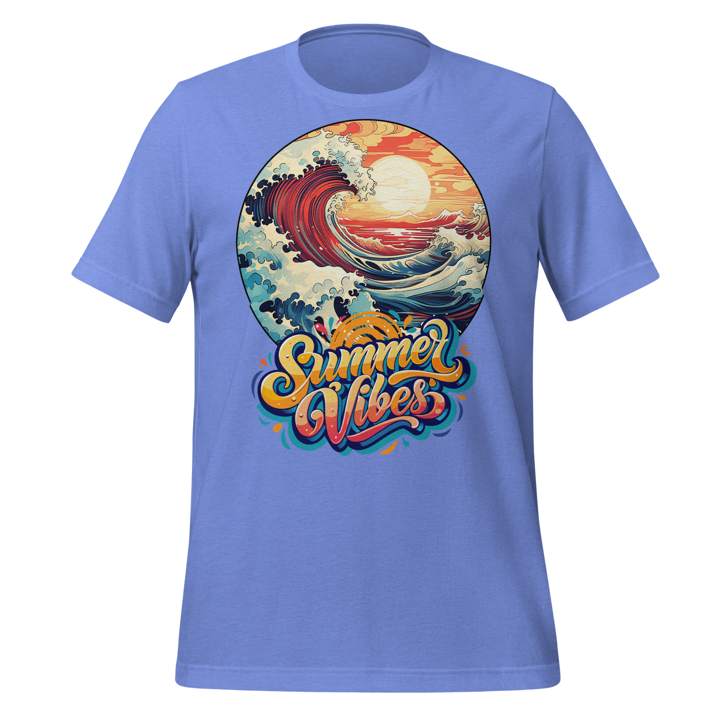 Summer Vibes Wave Unisex t-shirt