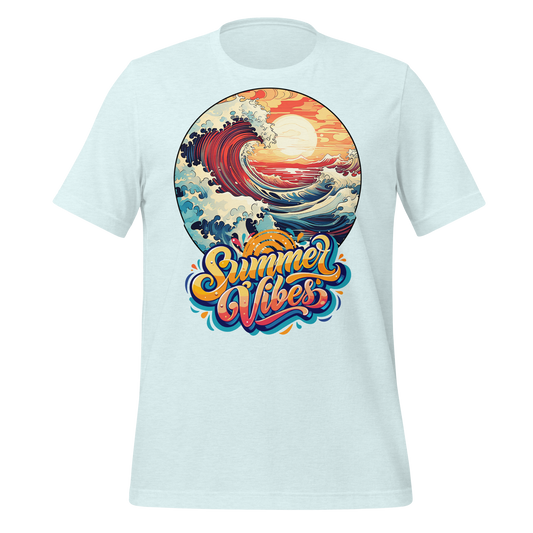 Summer Vibes Wave Unisex t-shirt