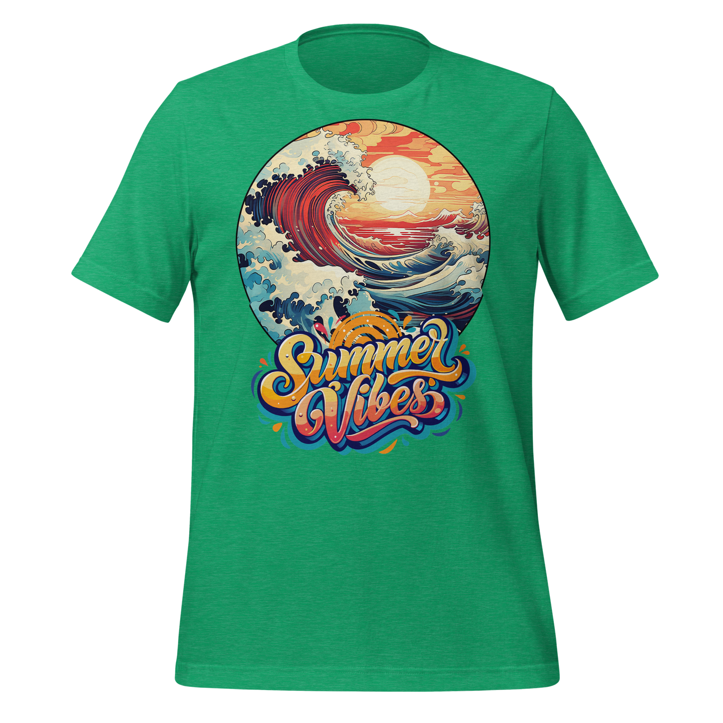 Summer Vibes Wave Unisex t-shirt
