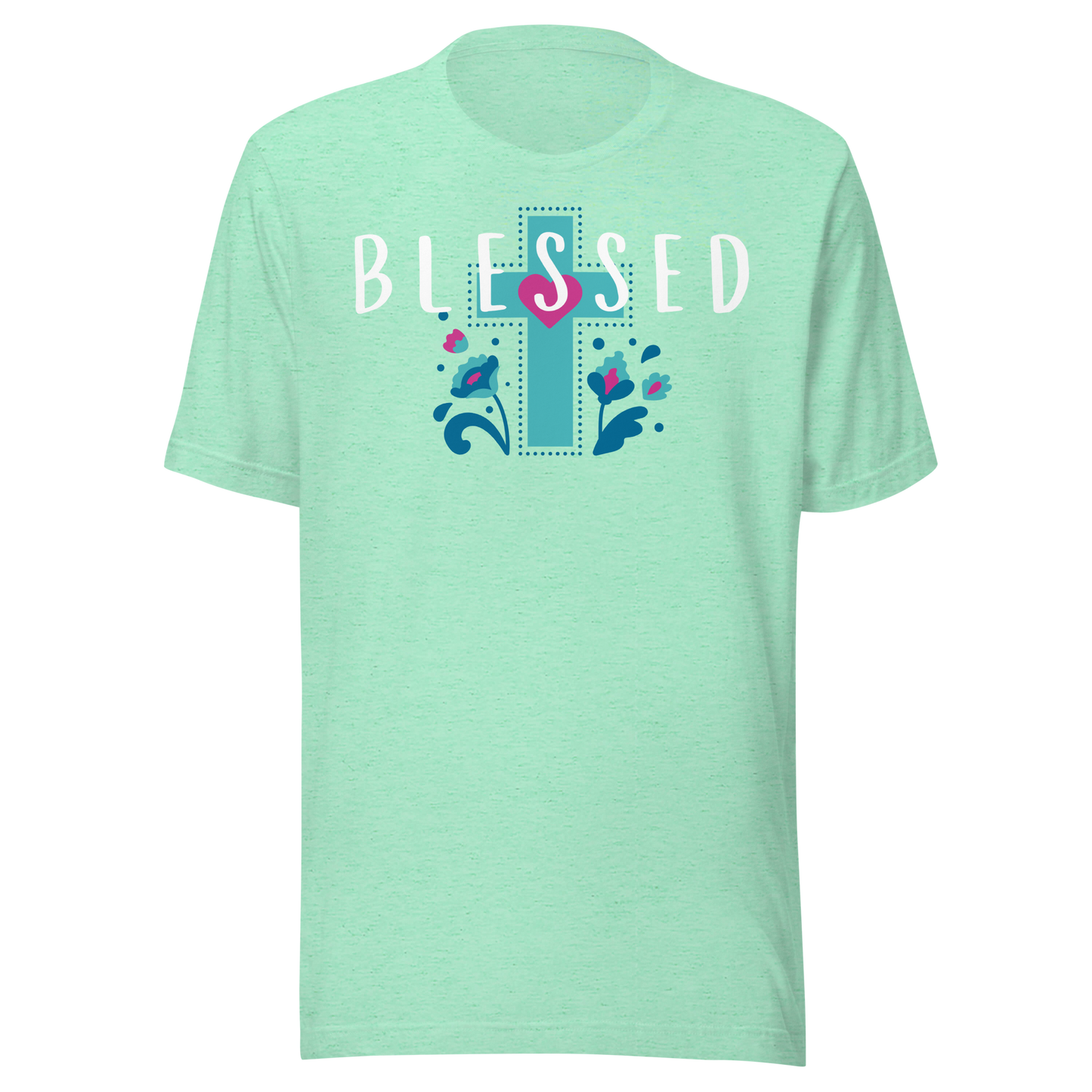 Blessed. Inspirational T-shirt.