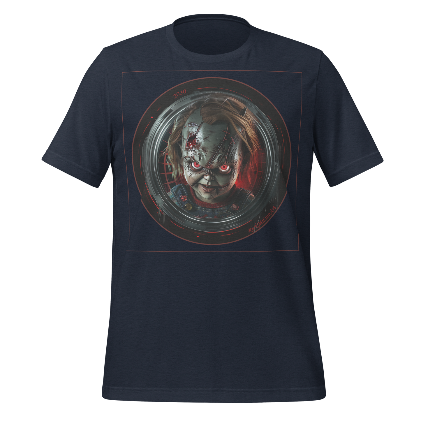 Chucky 2030 | Futuristic Horror Art Unisex t-shirt