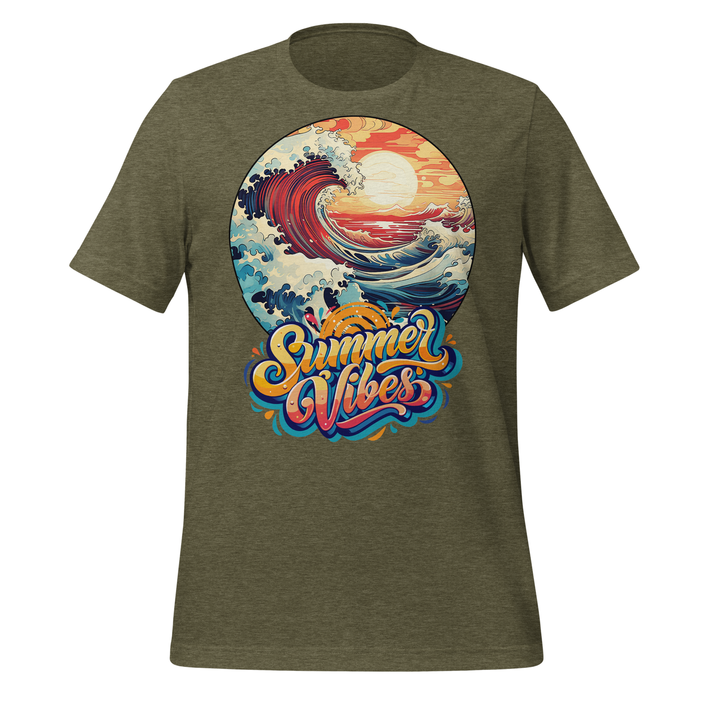 Summer Vibes Wave Unisex t-shirt
