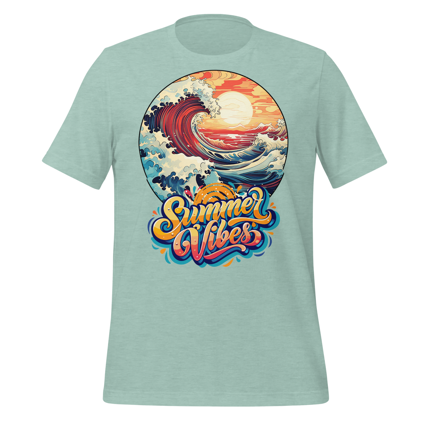 Summer Vibes Wave Unisex t-shirt