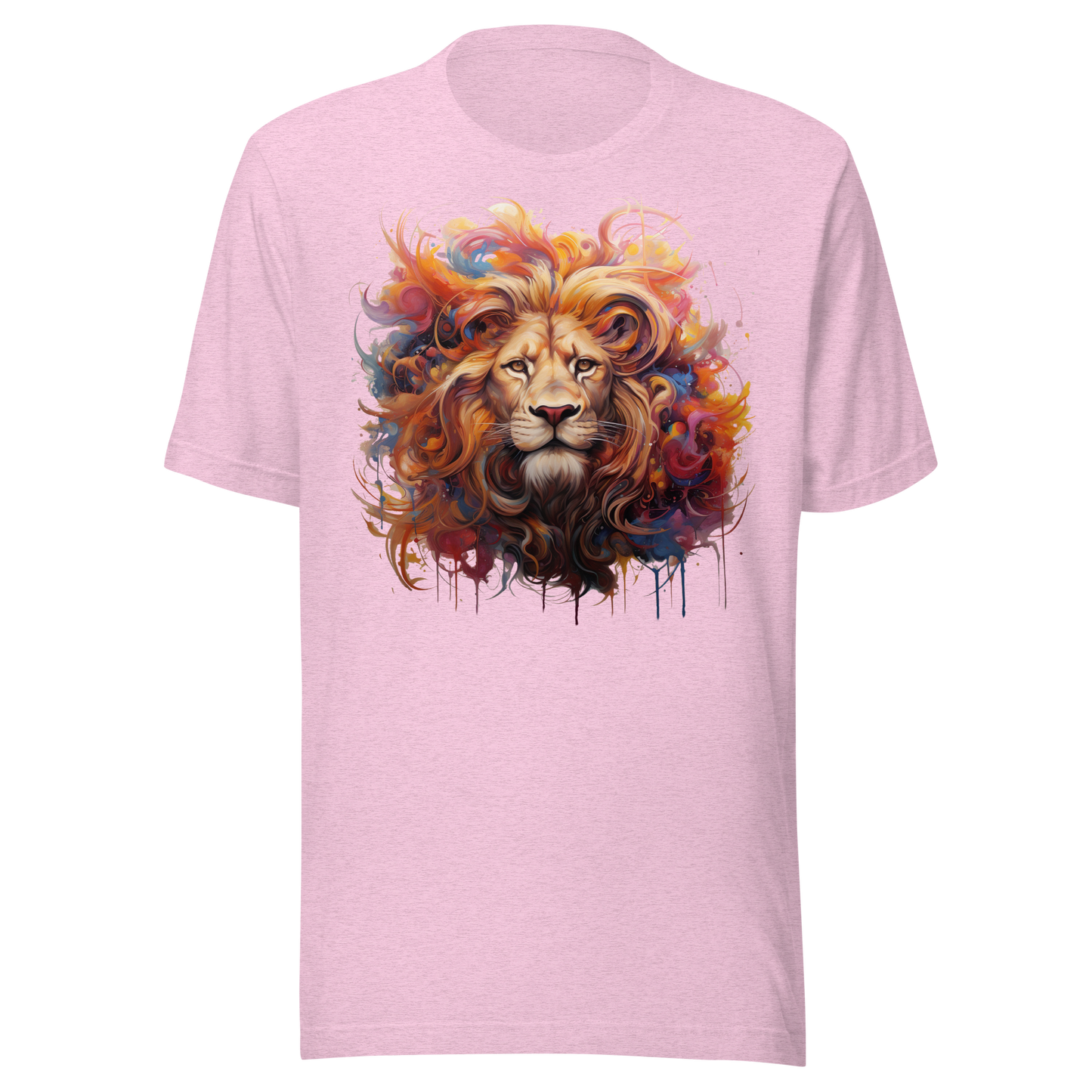 Mystical Lion Abstract. Unisex t-shirt