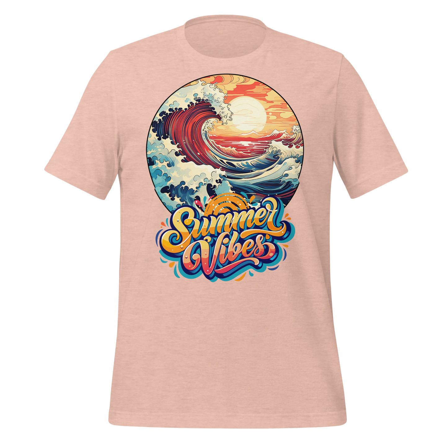Summer Vibes Wave Unisex t-shirt