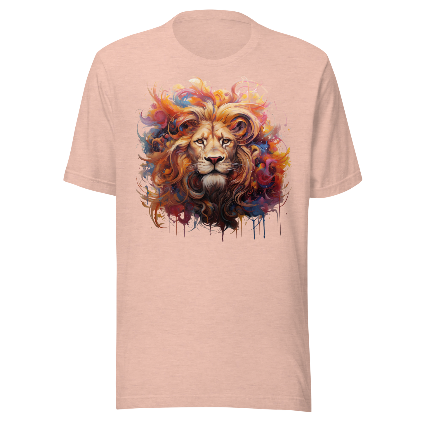 Mystical Lion Abstract. Unisex t-shirt