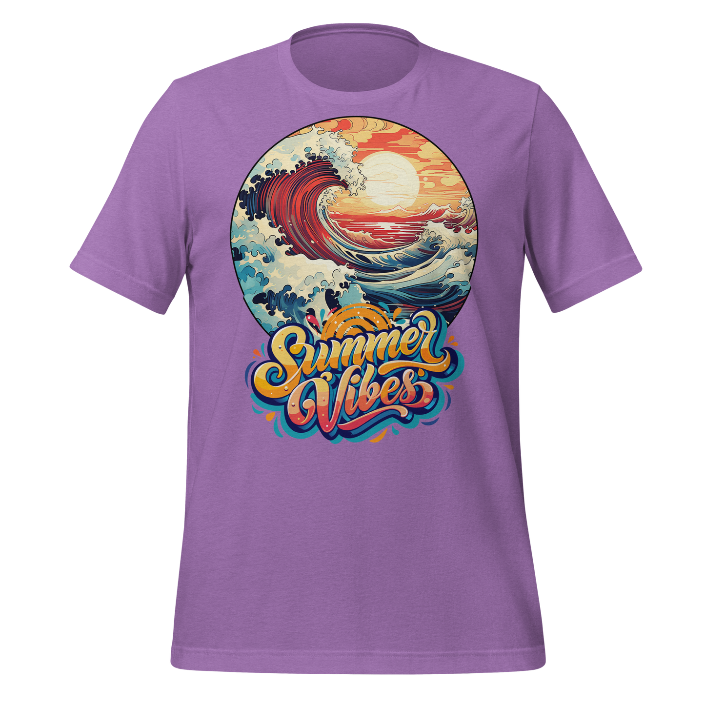 Summer Vibes Wave Unisex t-shirt