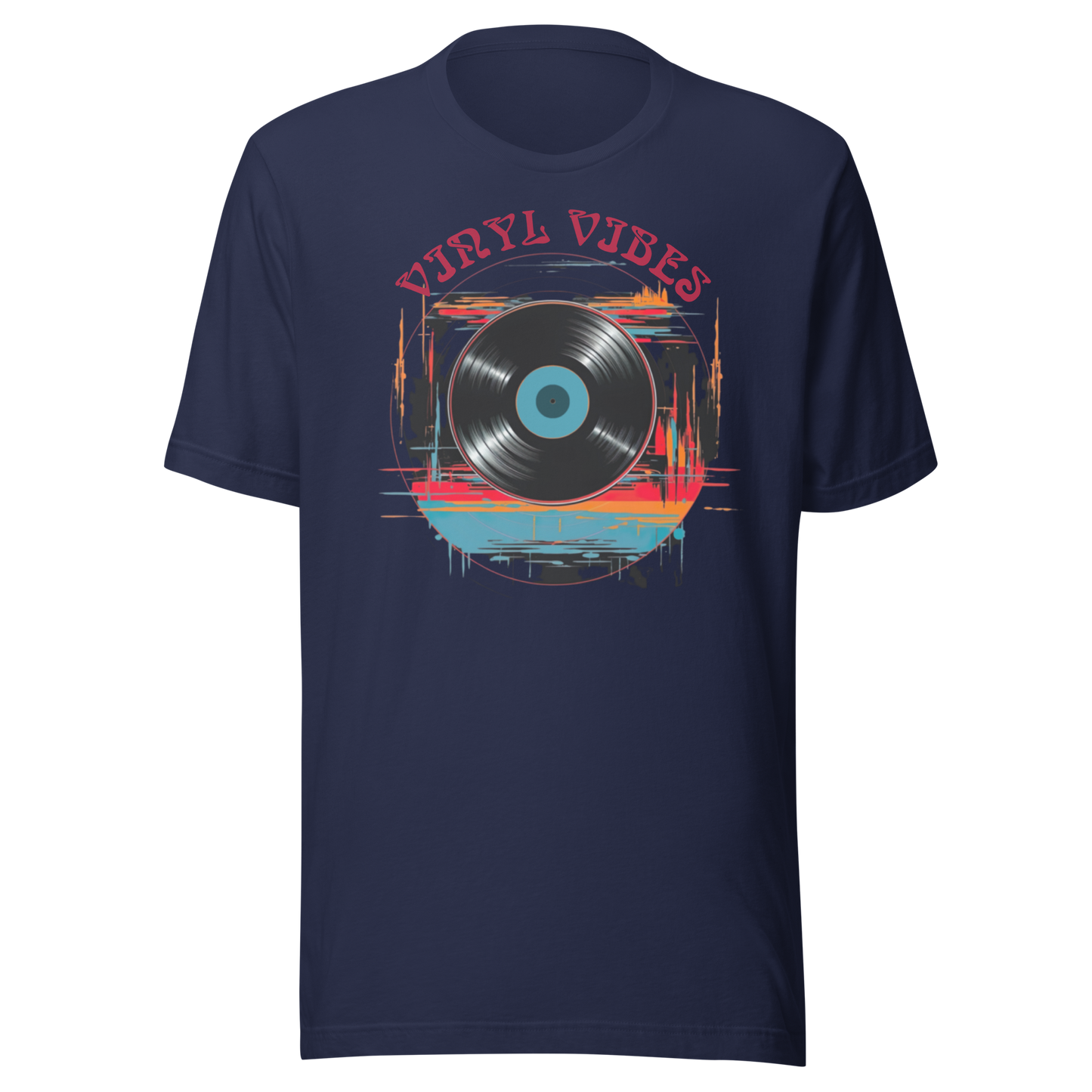 Vinyl Vibes Classic. Unisex T-shirt