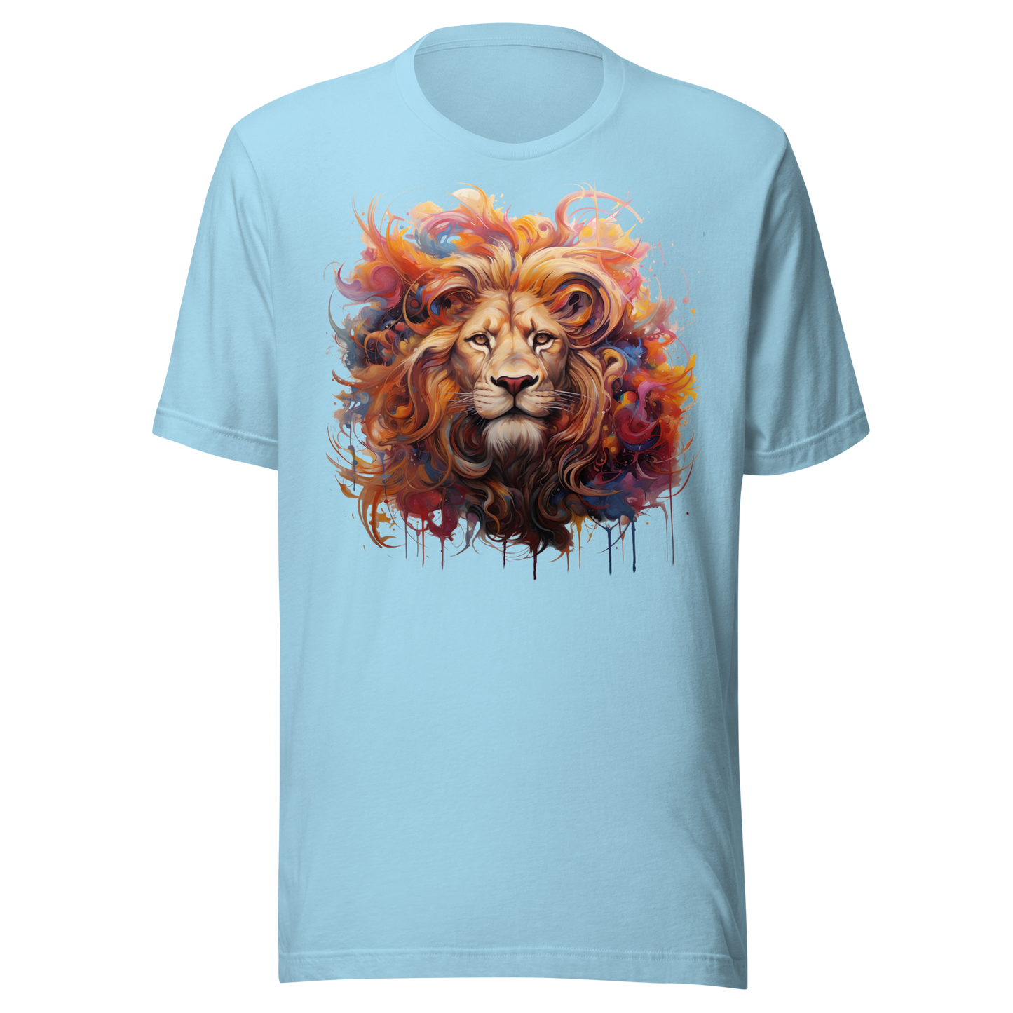 Mystical Lion Abstract. Unisex t-shirt