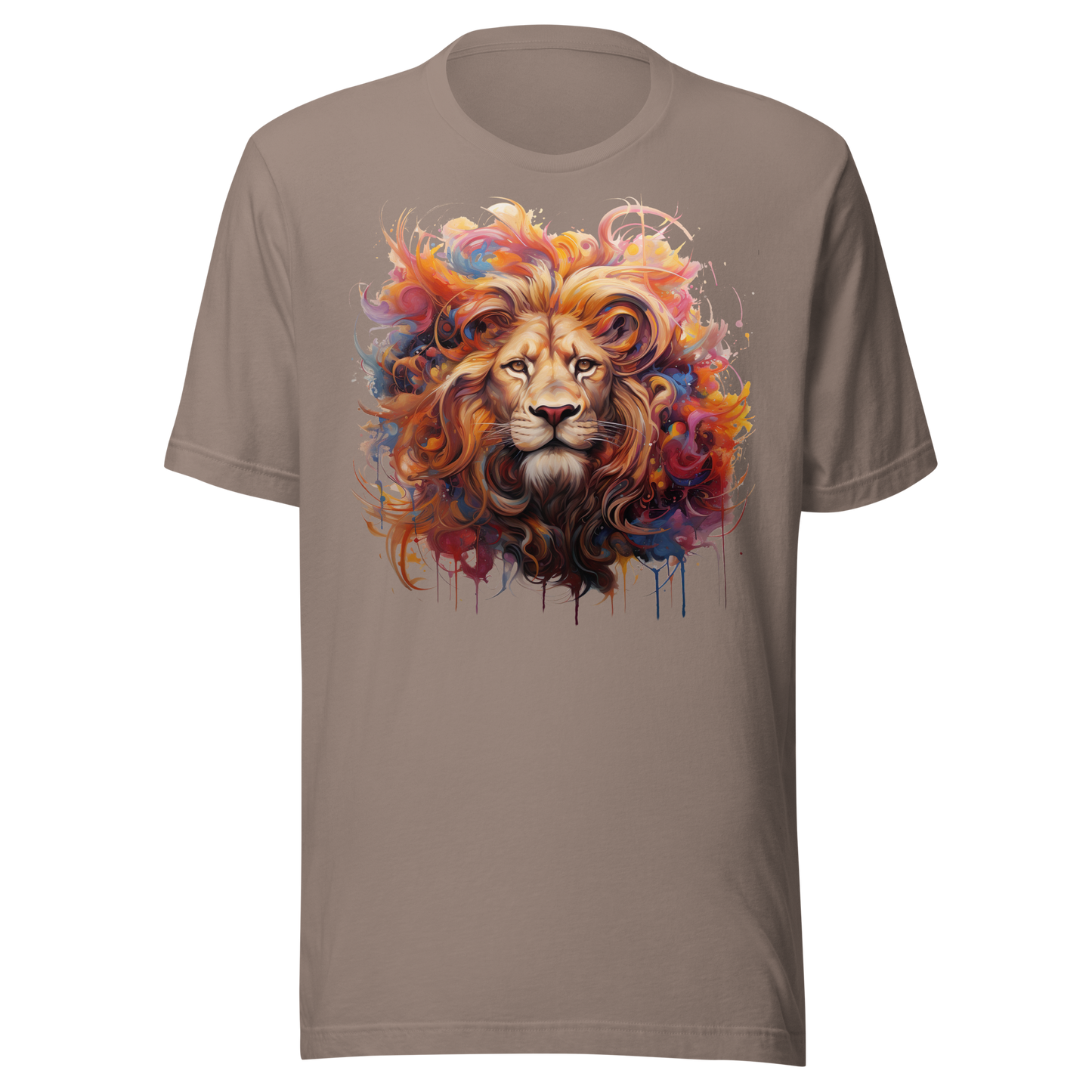 Mystical Lion Abstract. Unisex t-shirt