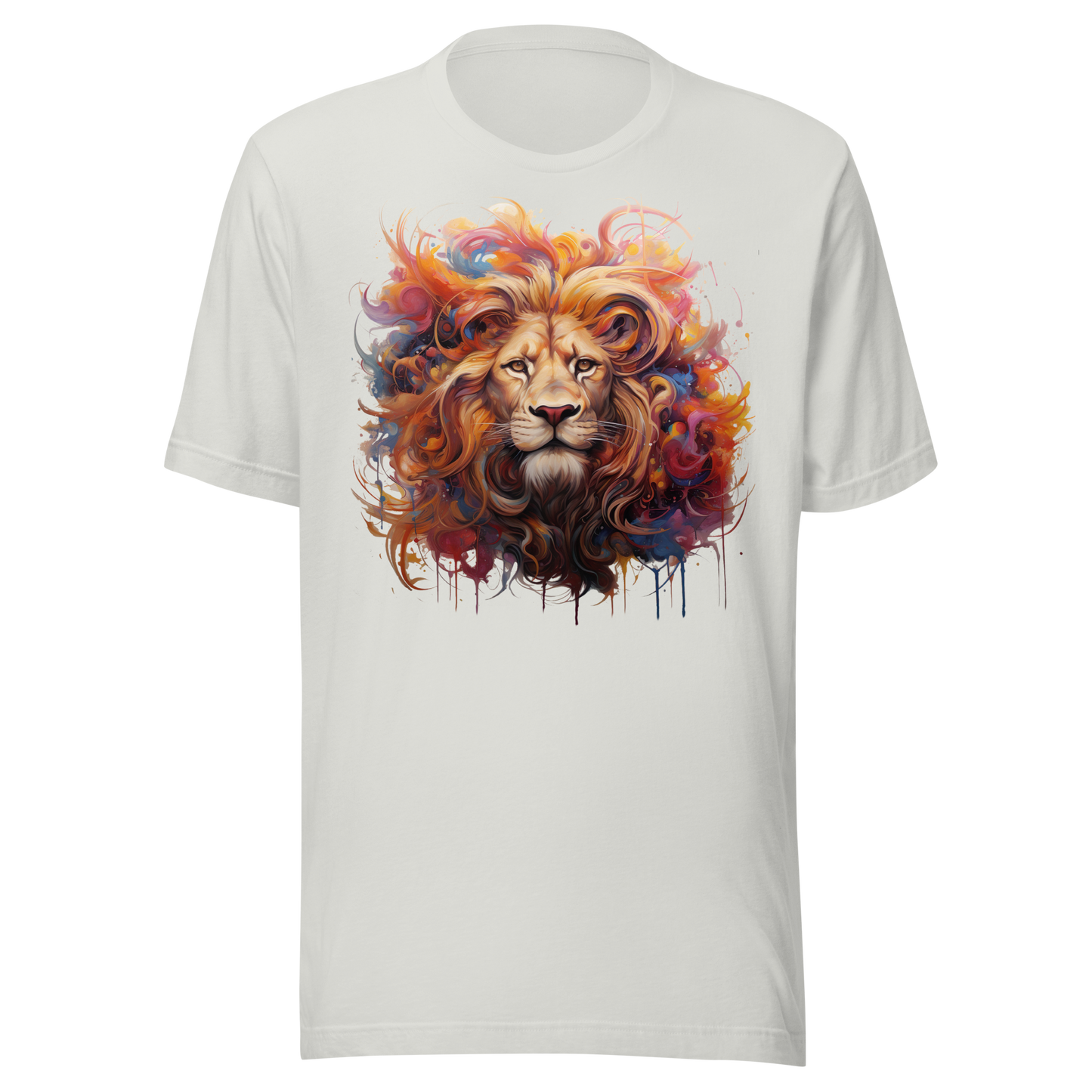 Mystical Lion Abstract. Unisex t-shirt