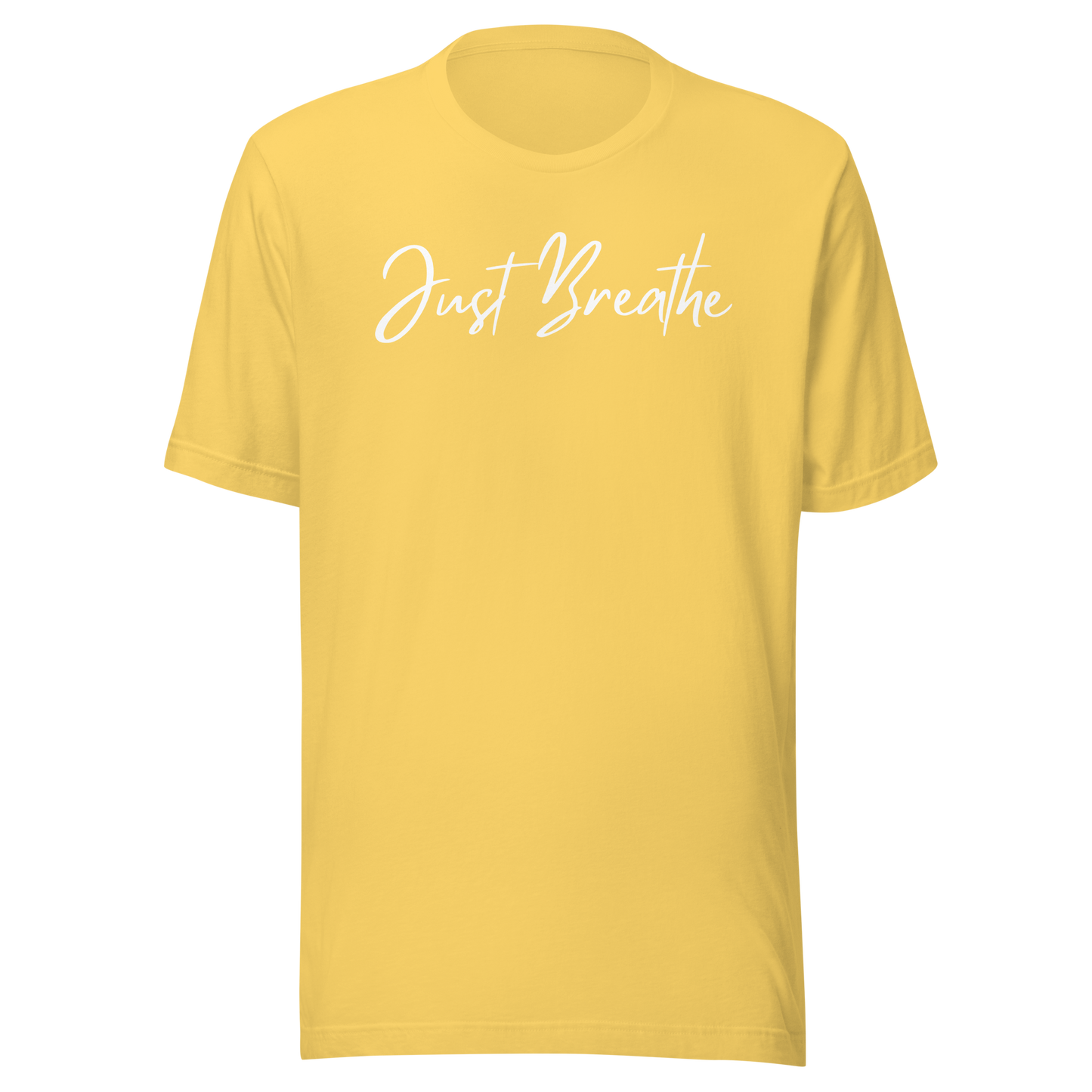 Just Breathe. Unisex T-shirt