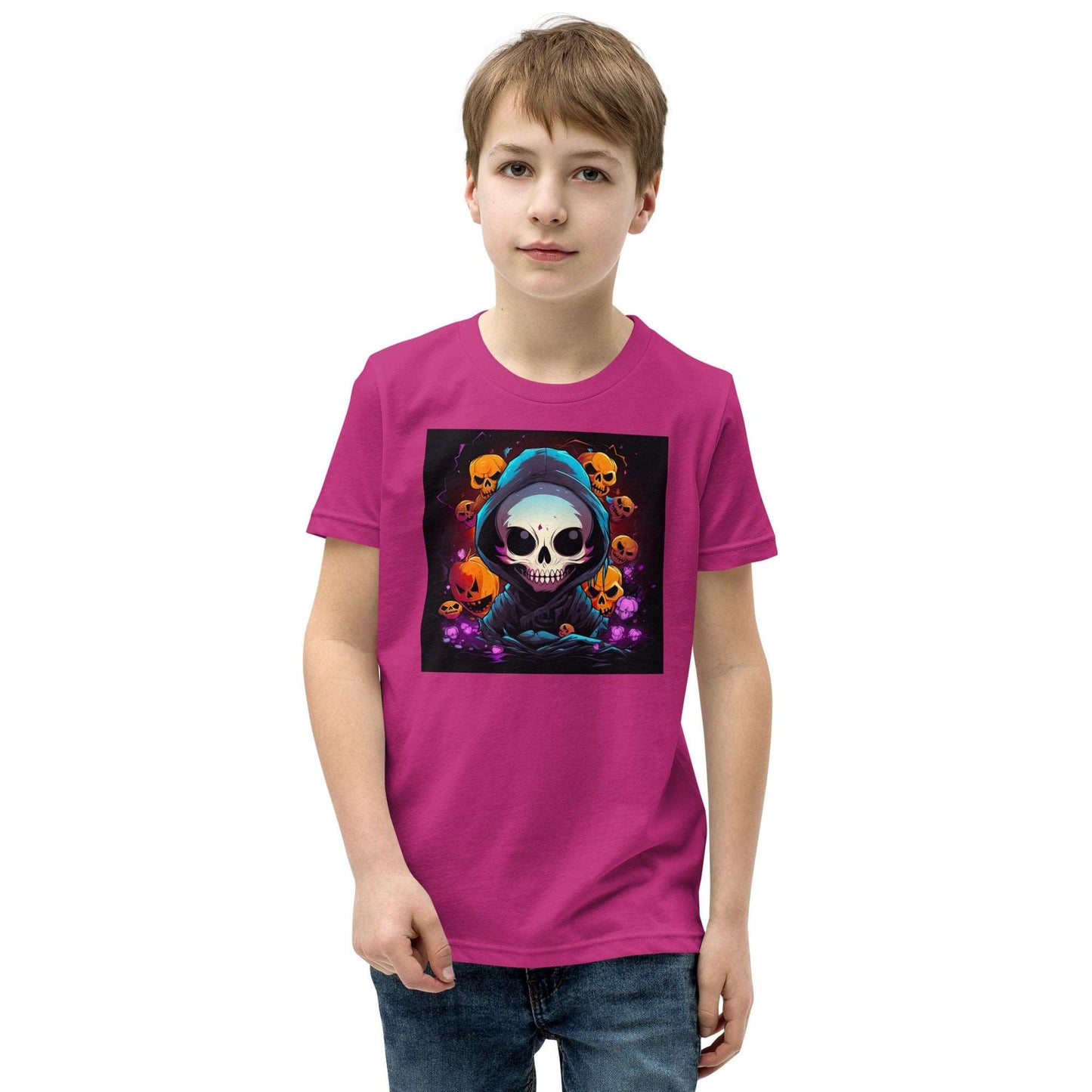 Halloween Skull. Youth T-Shirt