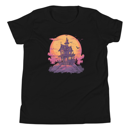 Haunted House. Youth Short Sleeve T-Shirt