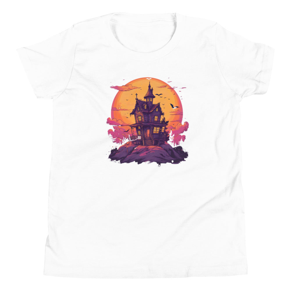 Haunted House. Youth Short Sleeve T-Shirt